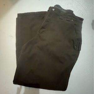 Duluth Trading Company Flex Fire Hose Fleece Lined Pants 38x32